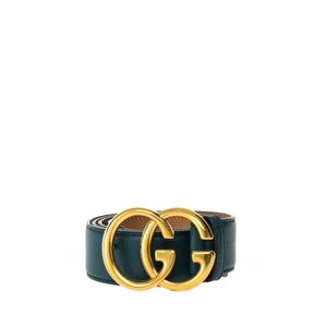 Cinto Gucci GG Couro Azul