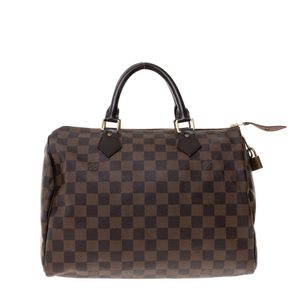 Bolsa Louis Vuitton Speedy 30 Damier Ébene