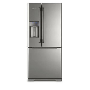 Geladeira Frost Free Electrolux 538 Litros 3 portas Inverse Cor Inox com Água na Porta (DM86X) - 127V