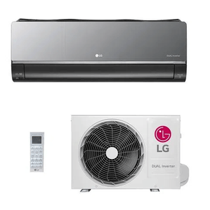 Ar-Condicionado Split HW LG Dual Inverter Voice Artcool UV Nano 12.000 BTUs Quente/Frio 220V