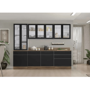 Cozinha Itatiaia Exclusive - 6 Peças 7 Vidros – Preto