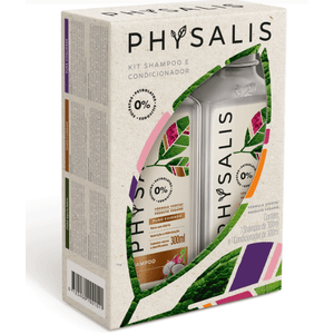 Phisalia Kit Natural Vegano Physalis Shampoo (300ml) + Condicionador (300ml)