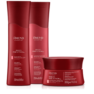 Kit Amend Expertise Red Revival I | 3 Produtos