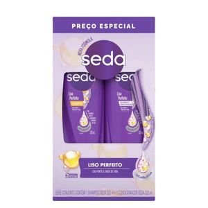 Shampoo + Condicionador Seda Liso Perfeito 325ml