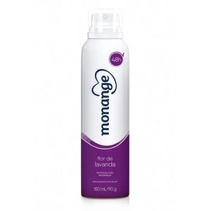 Desodorante Monange Flor De Lavanda Aerossol 90g