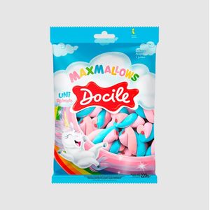 Marshmallow Recheado Twist Color Unicórnio 220g - Docile