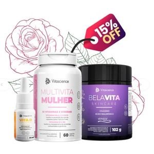 Kit Saúde Mulher 40+ - Vitascience