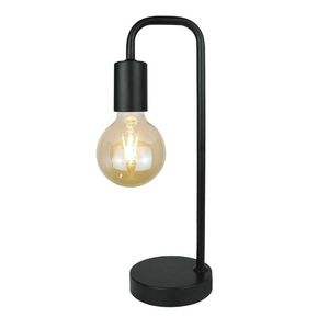 Abajur De Mesa Lines Preto