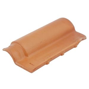 Telha Cerâmica 40,40 cm x 24,10 Portuguesa Resinada Vermelha Barrobello