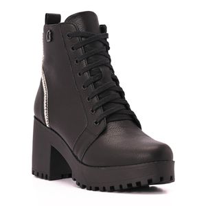 Coturno Cristais Black - Carmen Steffens