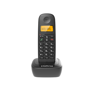 Telefone sem fio Intelbras TS 2510 preto