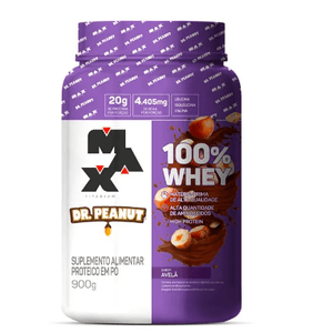 Whey Dr. Peanut - Max Titanium Sabor Avelã