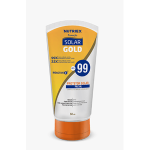 Protetor Solar Facial Fps 99 Solar Gold 50ml - Nutriex