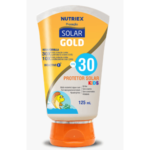 Protetor solar Solar Gold Kids FPS 30, 125ml - Nutriex