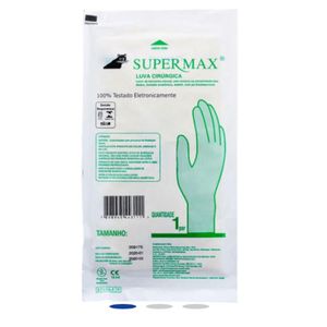 Luva Cirúrgica Estéril - Supermax